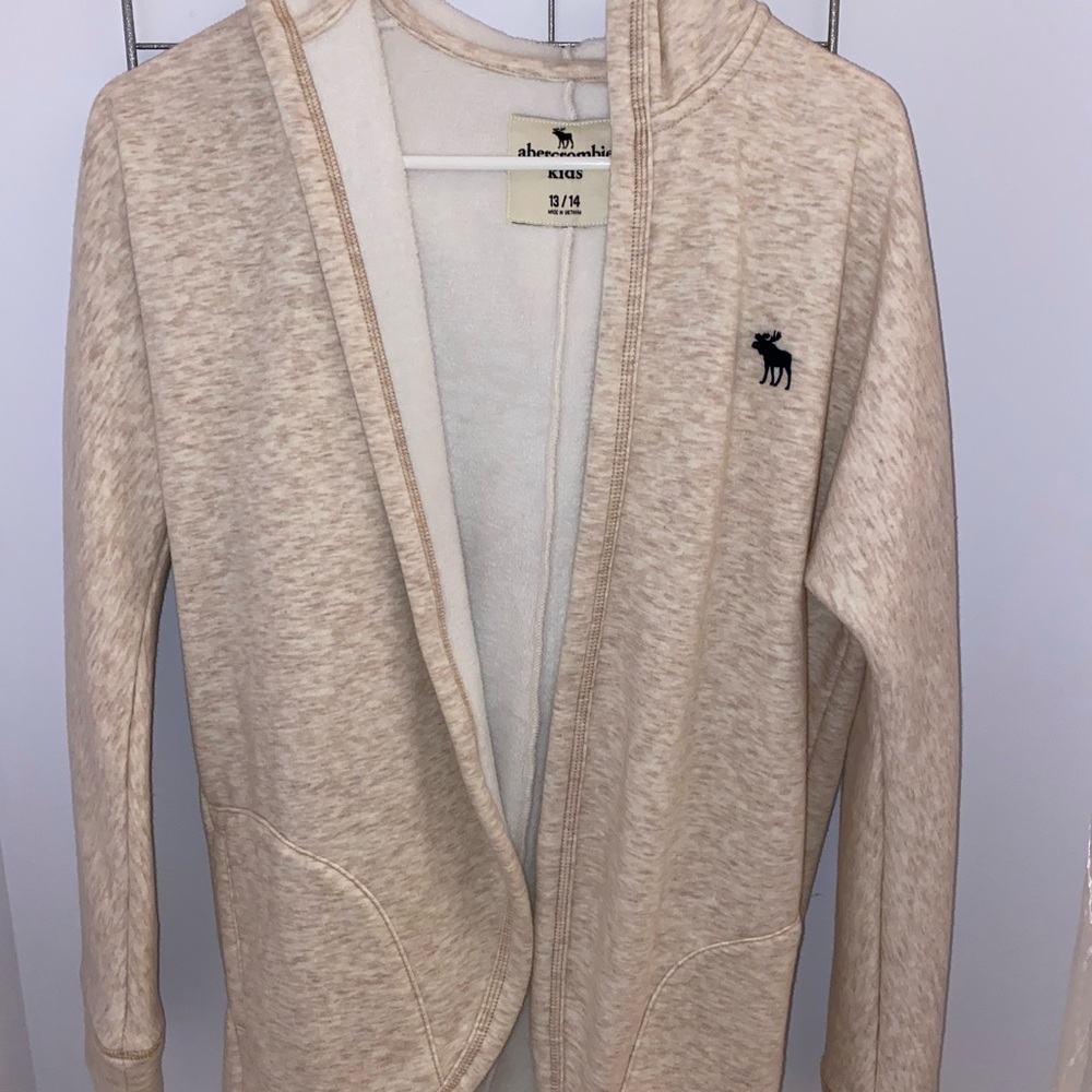 Abercrombie Kids fuzzy cardigan